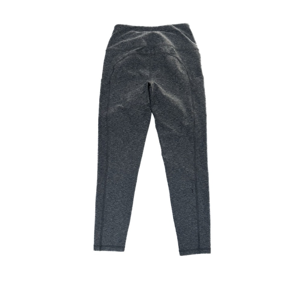 The North Face Women's Side Pocket Mid-Rise 7/8 Leggings Charcoal Heather Grey - Picture 4 of 11